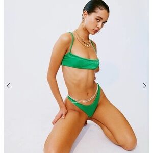 With Jean Bikini Set